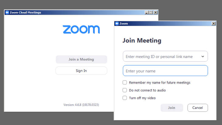 zoom desktop